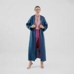 Leinen Mantel Blau scaled