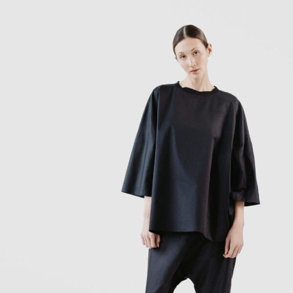 OVERSIZE T Shirt schwarz scaled
