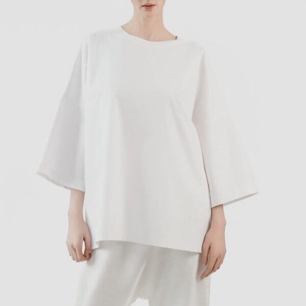 OVERSIZE T Shirt weiss scaled