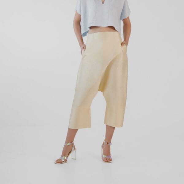 Seiden Hosen creme scaled